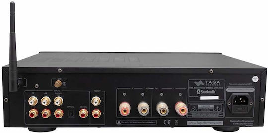 Taga Harmony Hybrid Power Amplifier Hi-Fi Amplifier Stereo 80W/4Ω 50W/8Ω HTA-800Β Black