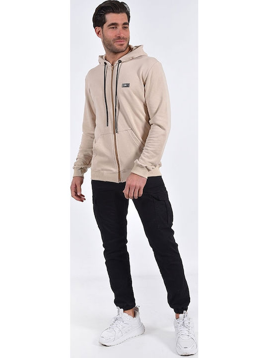 Herren Sweatshirt mit Kapuze Beiges