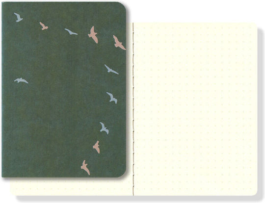 Yamamoto Paper Κόλλες Αναφοράς Bullet Journal με Τελείες Λευκές