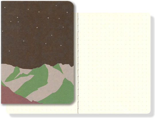 Yamamoto Paper Schreibpapier Bullet Journal mit weißen Punkten