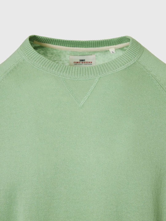 Funky Buddha Men's Long Sleeve Sweater Green