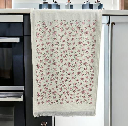 Linea Home Чаена кърпа от 100% Памук в Розов Цвят 40x60см