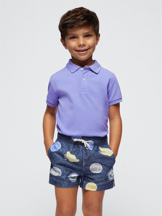 Mayoral Kids Swimwear Swim Shorts Dark Blue