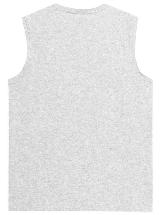 4F Men's Undershirt Sleeveless in White Color