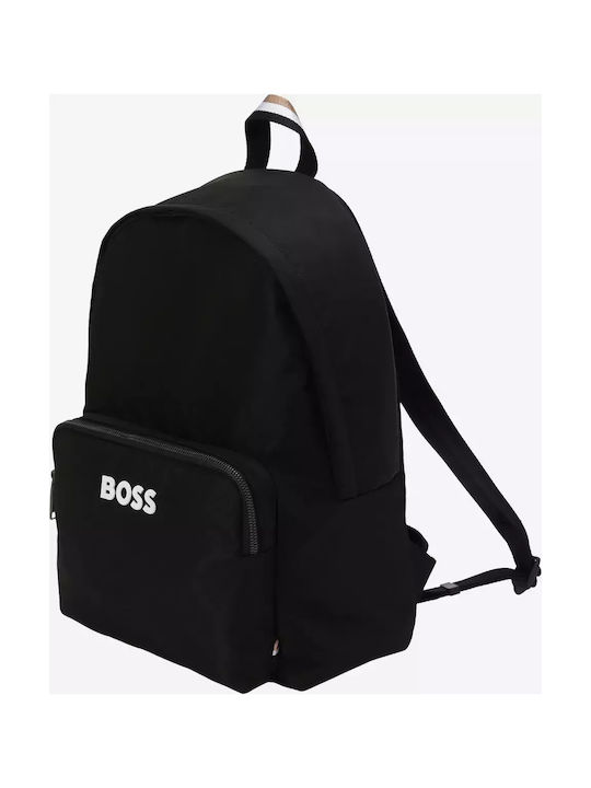 Hugo Boss Weiblich Stoff Rucksack Schwarz