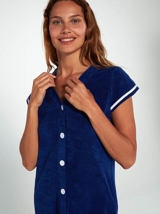Vamp Damenbademode Mini Blau Kleid