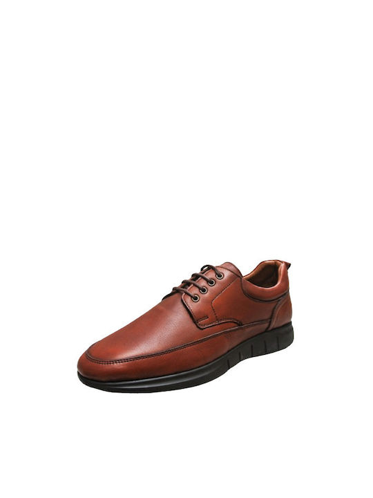 Cockers Men's Anatomic Leather Casual Shoes Tabac Brown