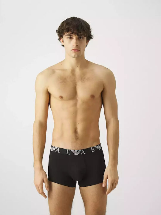 Emporio Armani Herren Boxershorts Schwarz 3Packung