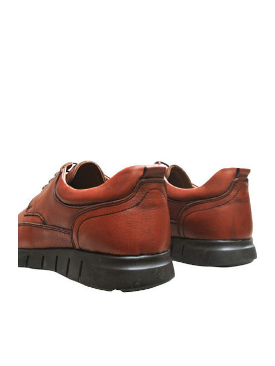 Men's Anatomic Leather Casual Shoes Tabac Brown