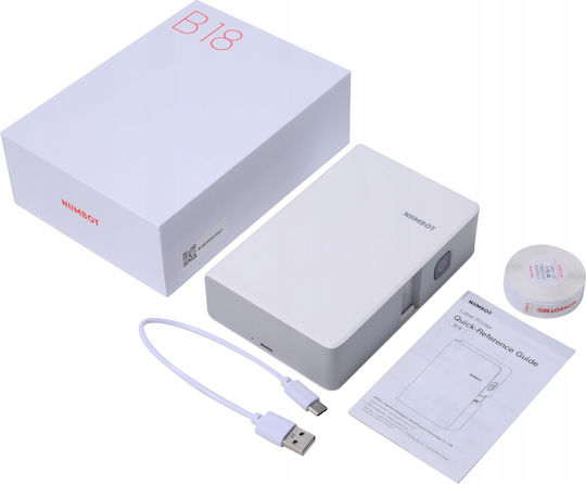 .niimbot Stickers For B18 White For Cables