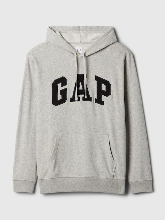 GAP Logo Men's Sweatshirt with Hood Gray