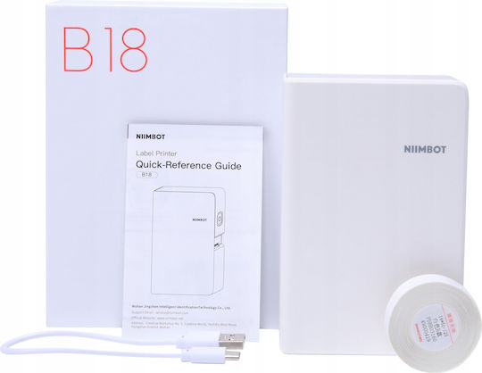 .niimbot Stickers For B18 White For Cables