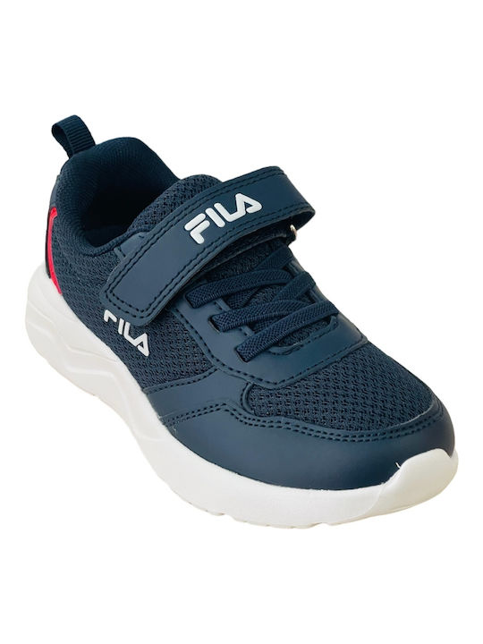 Fila Kinder-Sneaker Brett 4 V Anatomisch mit Klettverschluss Blau