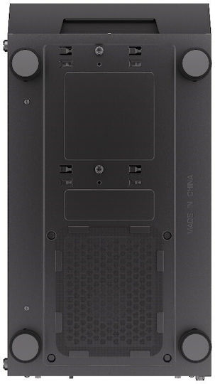 Krux Scor Gaming Middle Tower Carcasă Calculator cu Fereastră Laterală Negru