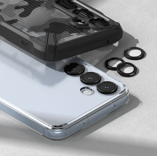Ringke Fusion Umschlag Rückseite Kunststoff 2mm mit Band Transparent (Galaxy A55)