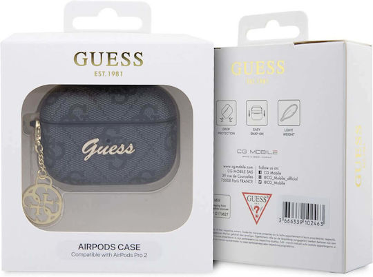 Guess Charm Collection Калъф в Сив цвят за Apple AirPods Pro 2