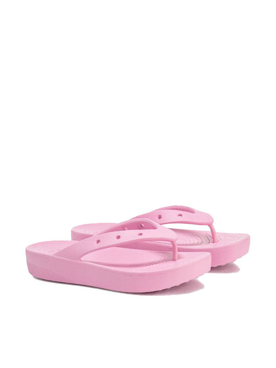 Crocs Frauen Flip Flops in Rosa Farbe