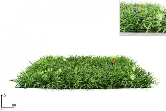 Изкуствена панелна листва 60x40см