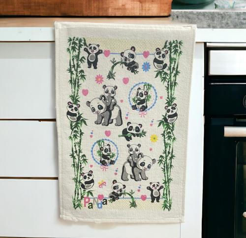 Linea Home Ποτηρόπανο από 100% Βαμβάκι σε Πράσινο Χρώμα 30x50cm