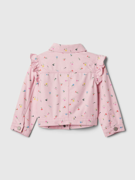 GAP Kids Cardigan Cotton Pink