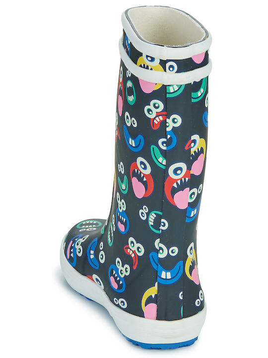 Cizme de cauciuc pentru copii Lolly Pop Play2 Albastru marin