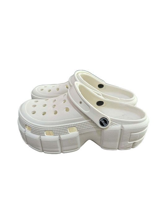 Comfy Anatomic Anatomic Clogs White