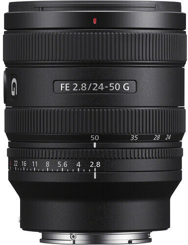 Sony Full Frame Camera Lens FE 24-50mm F2.8 Standard Zoom for Sony E Mount Black