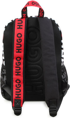 Hugo Boss Schulranzen Rucksack Junior High-High School in Schwarz Farbe