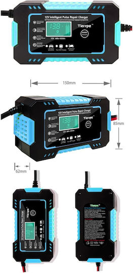 Încărcător Baterie Auto & Motocicletă 12V