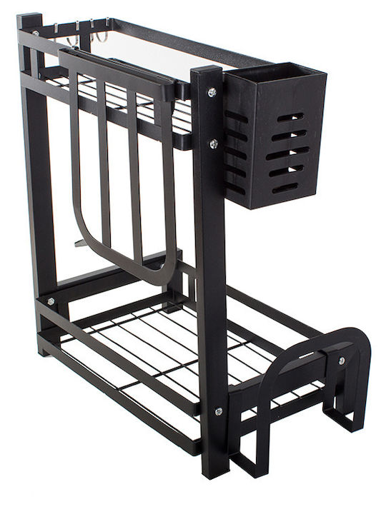 Suport De Masă Metalic 40x35x22.5cm Negru