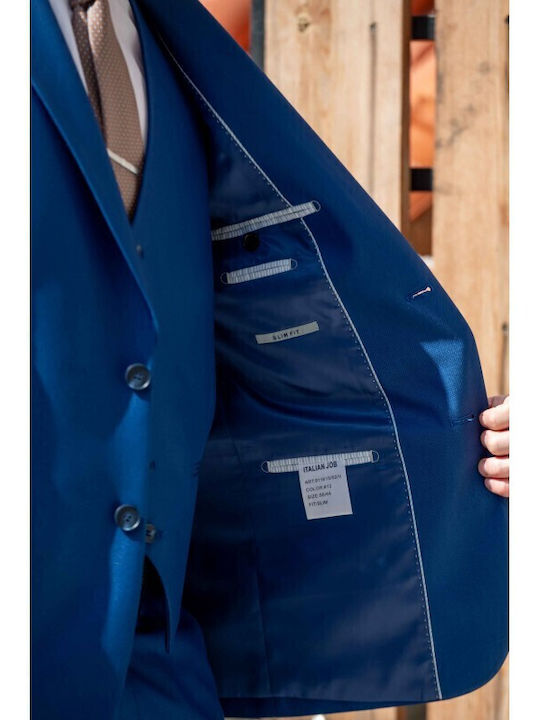 Sommer Herrenanzug Blue Navy