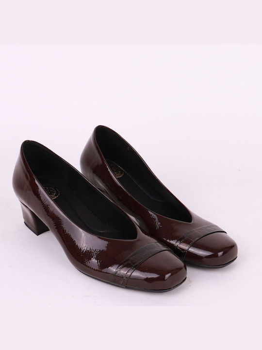 Bolero Shoes Brown Heels