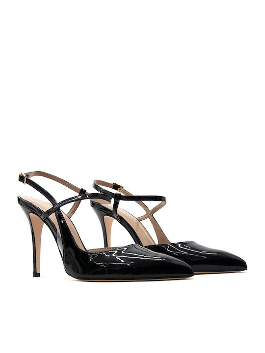 Patent Leather Black High Heels