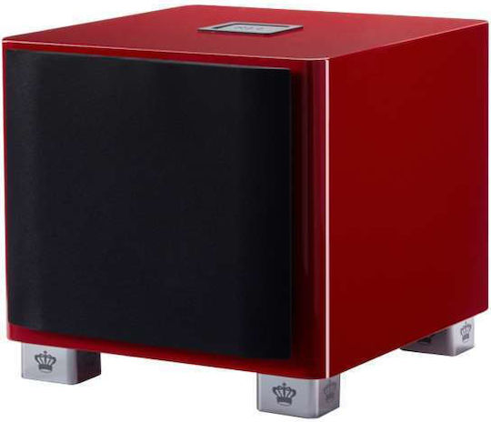 Rel Acoustics T/9x Kabellos Aktiv Subwoofer mit Lautsprecher 10" 300W Rot