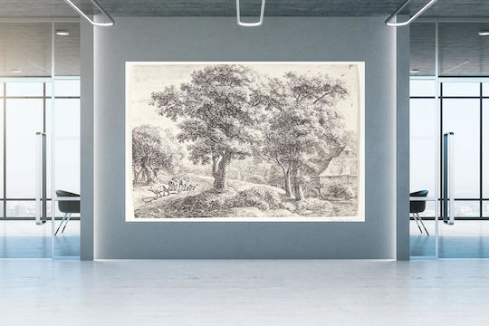 Shepherd Cattle T.h Painting on Canvas 170x115cm