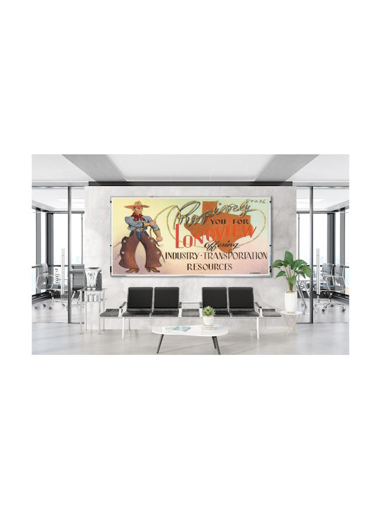 Roping You For Longview Offering, Industry - Transportation Resources Картина на Платно 90x60см