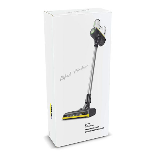 Karcher VC 7 Signature Line Επαναφορτιζόμενη Σκούπα 2 σε 1 Stick & Χειρός 25.2V Λευκή