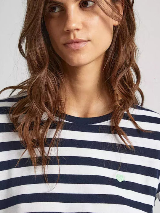 E2 Drop 2 Jinx Women's T-shirt Striped Blue