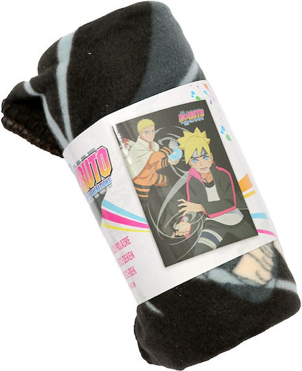 Toei Animation Blanket Fleece Black 100x140cm