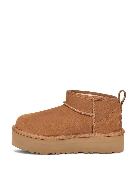 Ugg Australia Classic Παιδικά Μποτάκια Καφέ