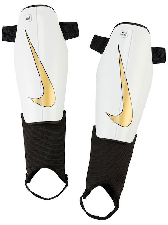 Nike Charge DX4608-101 Επικαλαμίδες Ποδοσφαίρου Ενηλίκων Λευκές