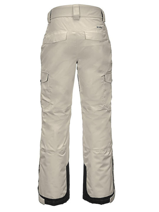 Killtec Men's Trousers for Ski & Snowboard Beige