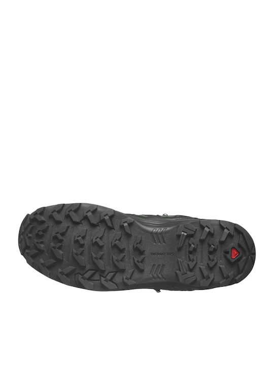 Salomon X Braze Mid Gtx Men's Waterproof Hiking Boots with Gore-Tex Membrane Black