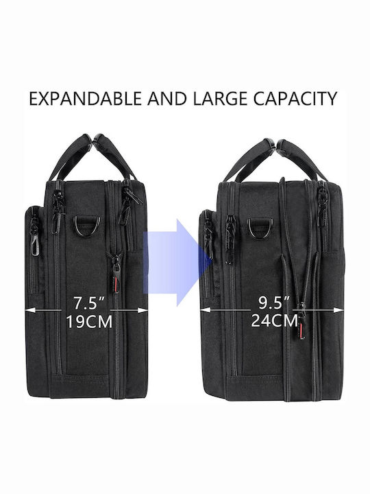 Premium Waterproof Shoulder / Handheld Bag for 17.3" Laptop Black 1000-42380142
