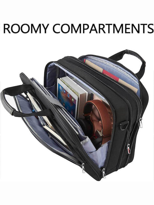 Premium Waterproof Shoulder / Handheld Bag for 17.3" Laptop Black 1000-42380142