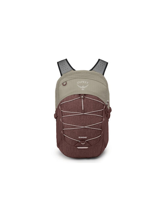 Osprey Quasar 26 Mountaineering Backpack 26lt Sawdust Tan/Raisin Red 10005367 Osprey Quasar 26 Mountaineering Backpack 26lt Sawdust Tan/Raisin Red 10005367
