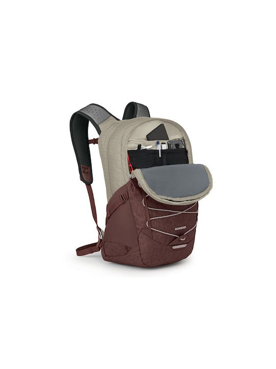 Osprey Quasar 26 Ορειβατικό Σακίδιο 26lt Sawdust Tan/Raisin Red Hiking