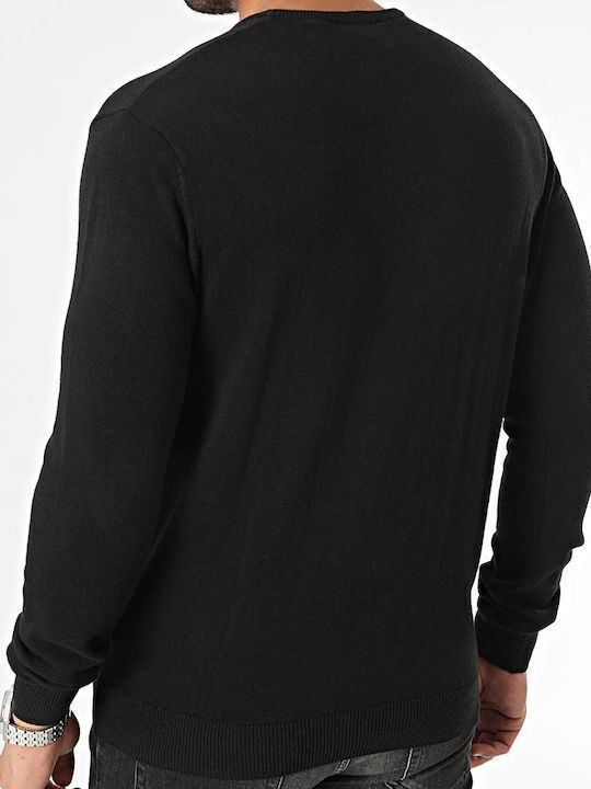 U.S. Polo Assn. Men's Long Sleeve Sweater Polo Black