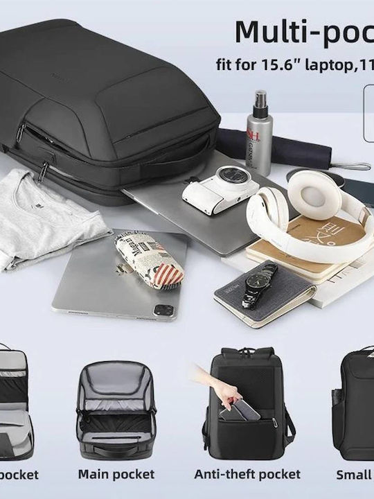 Mark Ryden Τσάντα Πλάτης για Laptop 15.6" με Θύρα USB σε Μαύρο χρώμα MR9111X-00