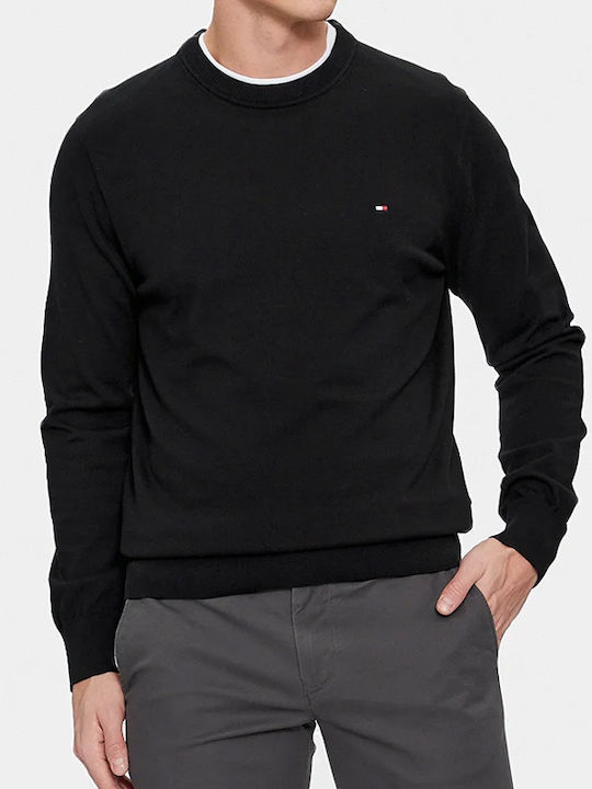 Tommy Hilfiger Men's Long Sleeve Sweater Black.